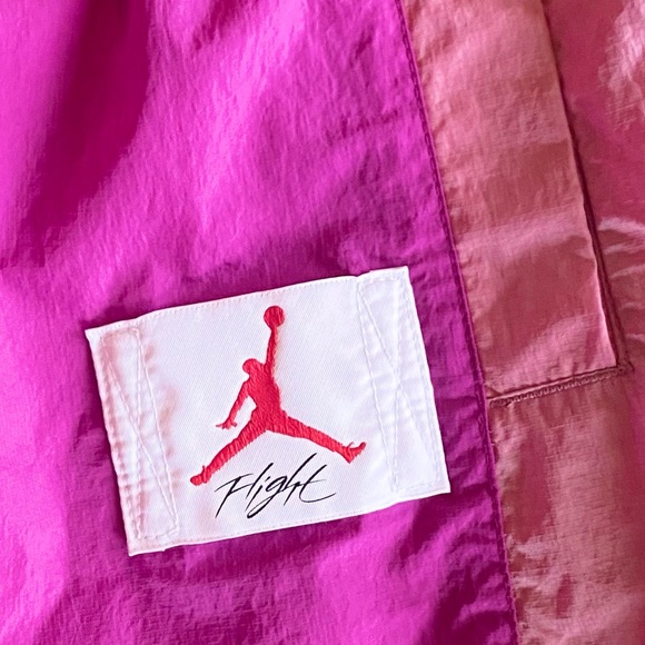 JORDAN Woven Flight Label Nylon Track Utility Jogger Pants - Picture 6 of 10